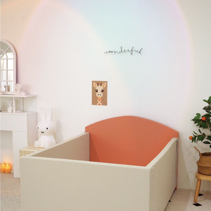 Baby Bumper Bed + Cotton pad